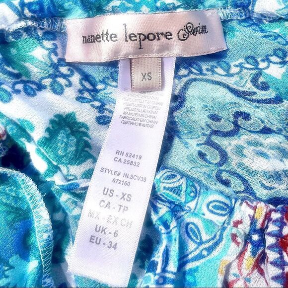 Nanette Lepore Ensenada Cold Shoulder Coverup - Picture 6 of 9